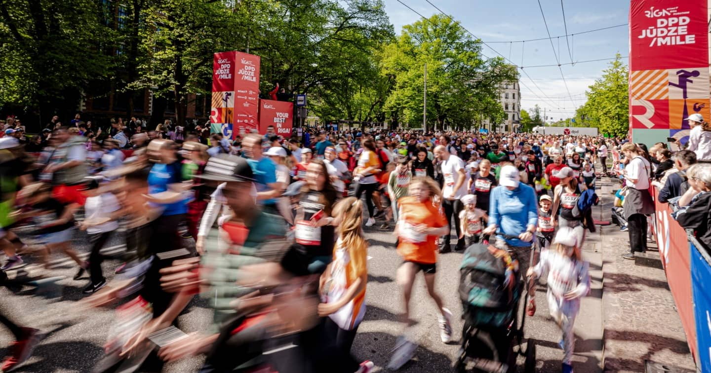 Record-breaking 46,313 participants from 116 countries for the largest Rimi Riga Marathon in history!